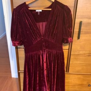 Velvet Mini Dress